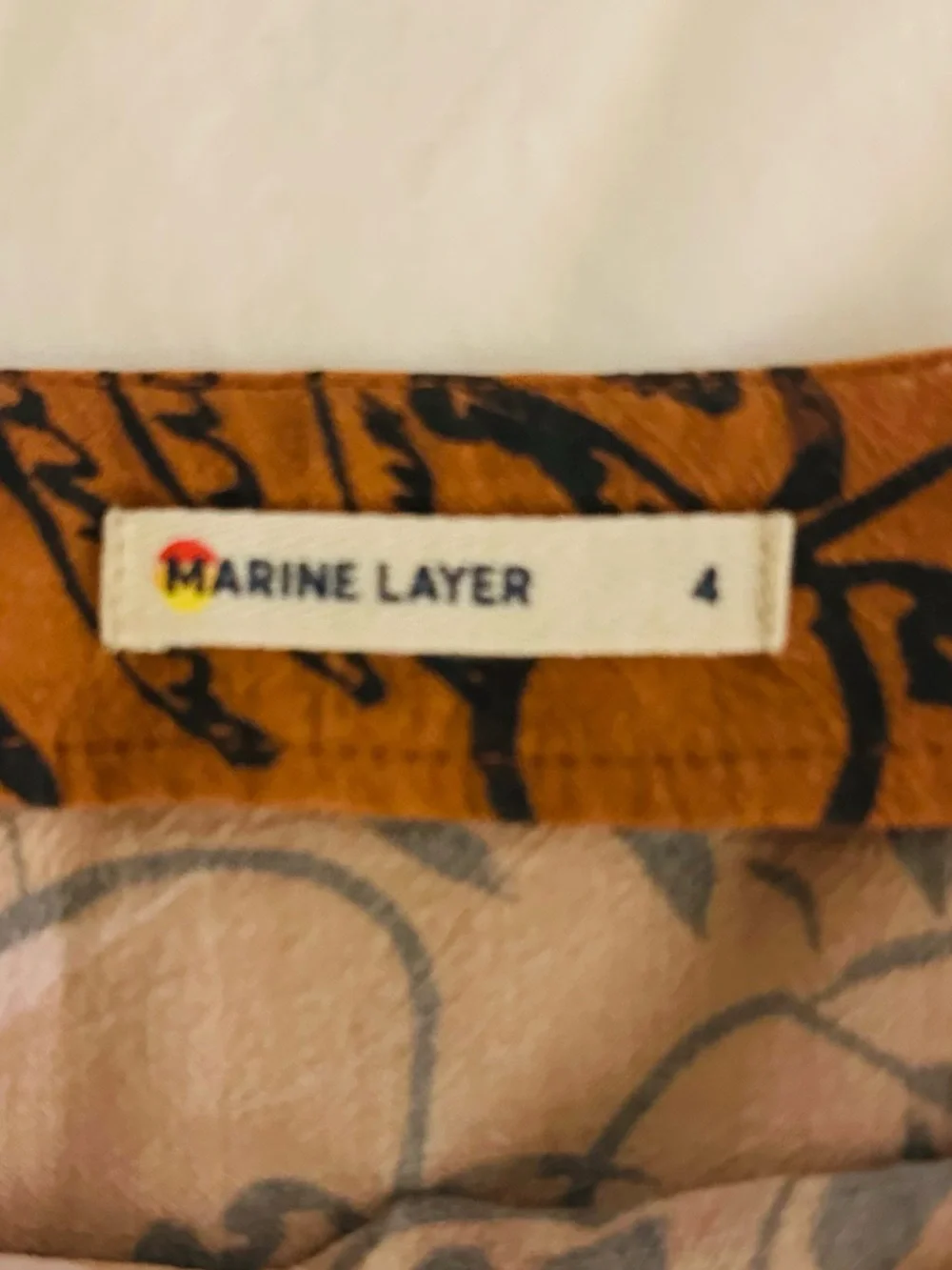 Marine Layer Summer 2022 Women’s Floral Midi Skirt (Style #10163)